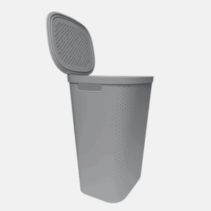 CORBEILLE A LINGE + COUVERCLE  60L – Image 3