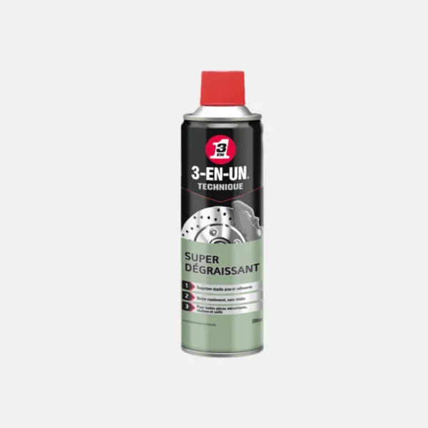 Super dégraissant de la marque 3 en 1, de 500 ml.