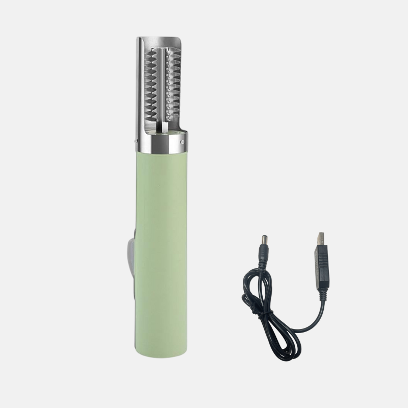 ecailleur-electrique-rechargeable-vert