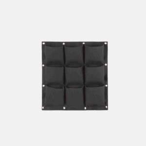 planteur-mural-noir-9poches-extérieur-50x50cm