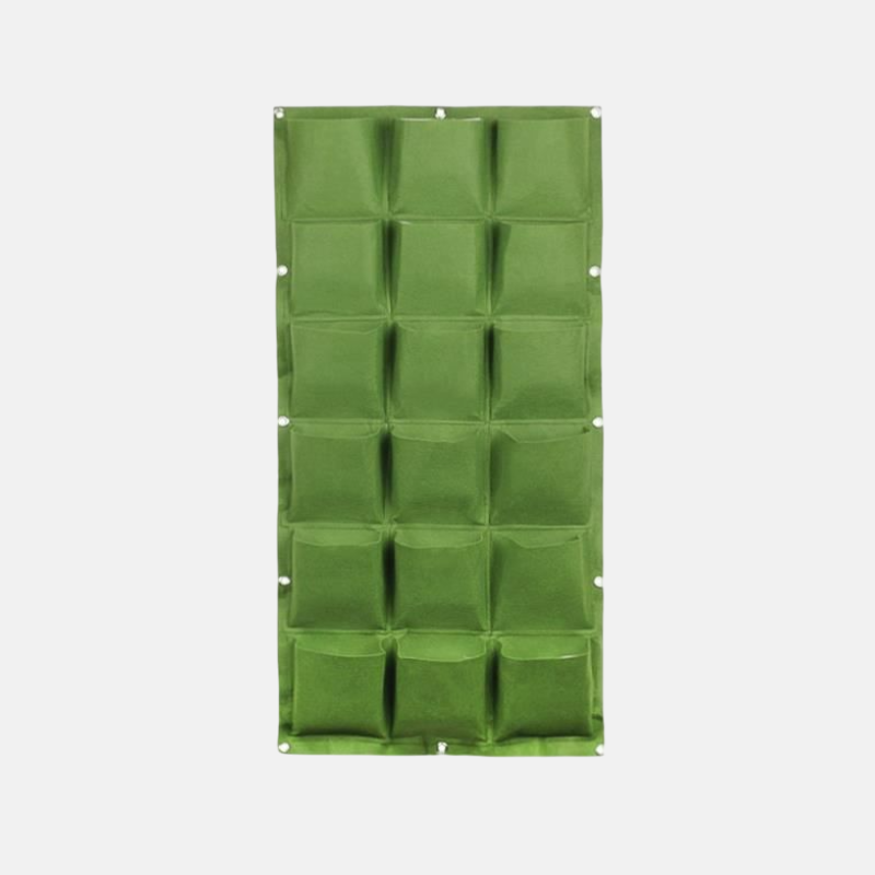planteur-mural-vert-18poches-extérieur-1mx50cm