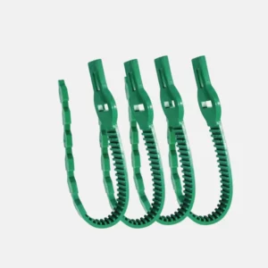 Attache pour plante de couleur verte et de taille 25cm.