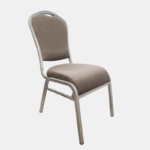 chaise-alu-tissu-marron-45x52x46