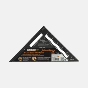 Equerre de menuisier de la marque JOHSON de 18 cm.