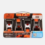 Sangle attache de 4.27 m de long, vendue par lot de 4 pour une capacité max de 1361 kg.