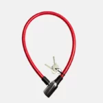 Antivol pour 2 roues de taille 12 mm d'épaisseur et de 61 cm de long.