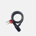 Antivol pour 2 roues sous la forme d'un câble résistant de 8mmx91 cm.