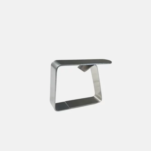 Pince à nappe de table en acier inoxydable modèle D13107.