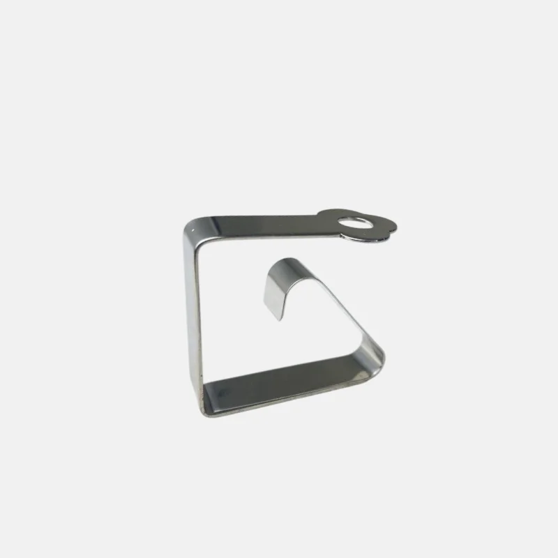 CU01711-pince-a-nappe-de-table-6x2.7x4.3 Pince à nappe de table en acier inoxydable modèle D13101.