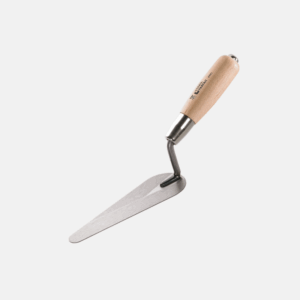 Truelle de maçonnerie, lame langue de chat de 18 cm.