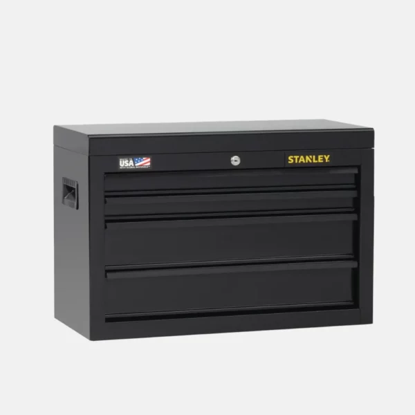 Boite à outils de la marque STANLEY, modèle 4 tiroirs.