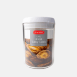 Boite alimentaire en plastique de forme ronde et de 1.4 L.