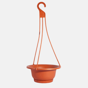Pot suspendu marron de 1.7 litre.
