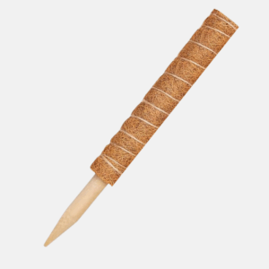 Tuteur de 60 cm en fibres de coco pour plantes grimpantes.