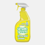 Produit nettoyant de la marque SIMPLE GREEN. Pulvérisateur parfum citron de 946ml.