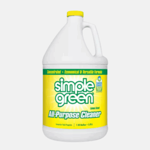 Produit nettoyant de la marque SIMPLE GREEN. Galon parfum citron de 3.78L.