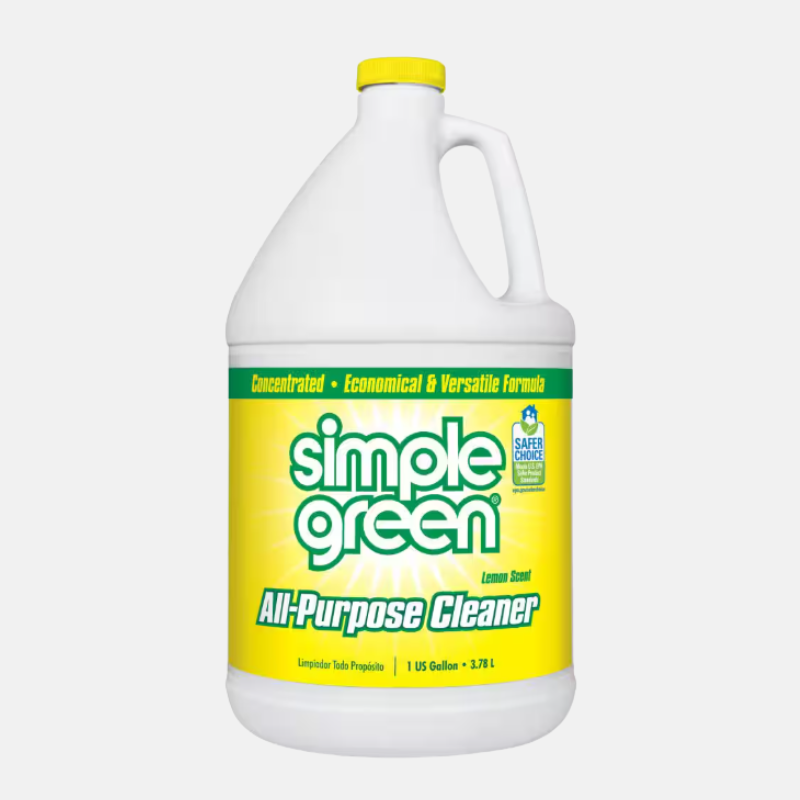 Produit nettoyant de la marque SIMPLE GREEN. Galon parfum citron de 3.78L.
