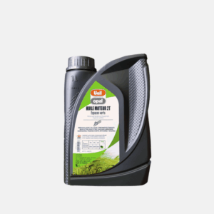 Huile moteur 2T pour machine de jardin 1 litre.