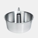 Plat pour gâteau à éponge en alu de 25 cm de diamètre.