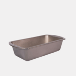 Moule rectangle de 22 cm x 12 cm et 6 cm de hauteur.