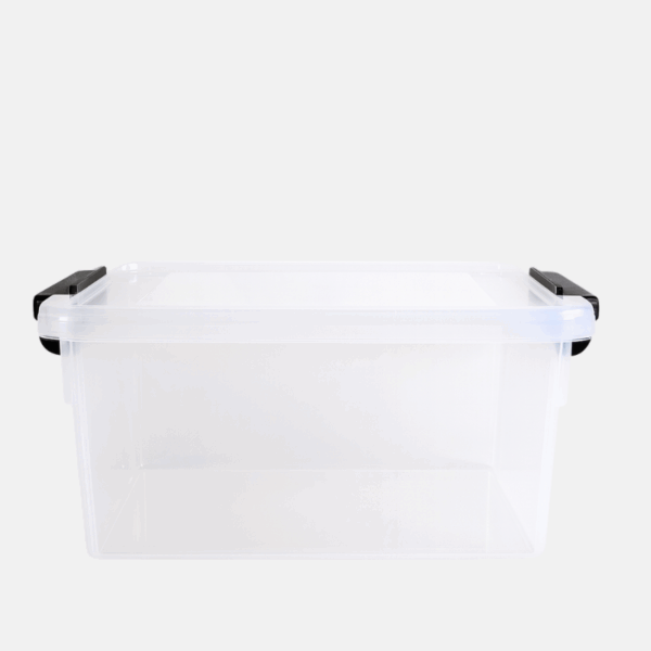 BAC DE RANGEMENT TRANSPARENT 7L – Image 2