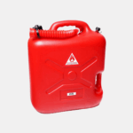 Jerrican rouge de 20 L.