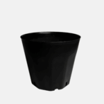 Pot noir de 40 cm de diamètre et 36.5 cm de haut.