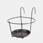 Support de pot balcon de 18 cm de diamètre.