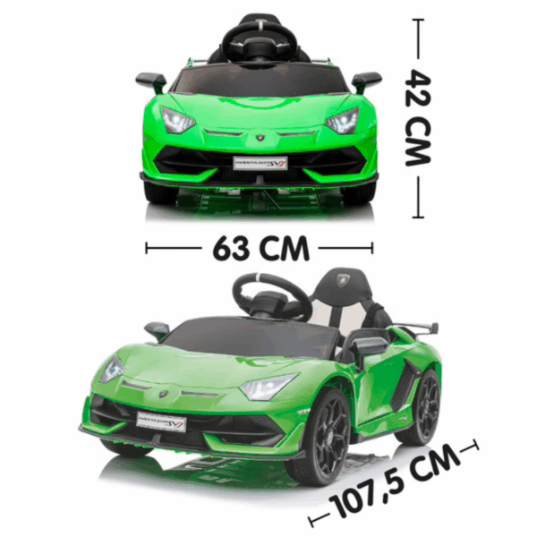 PORTEUR VOITURE ENFANT LAMBO ELEC. – Image 2
