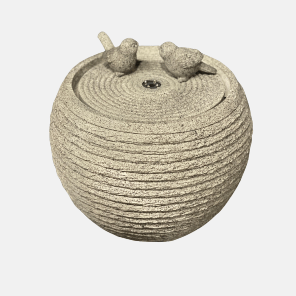 fontaine à eau intérieure, fontaine décorative oiseaux