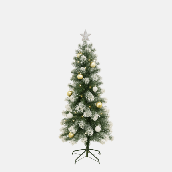 sapin de Noël enneigé 150 cm