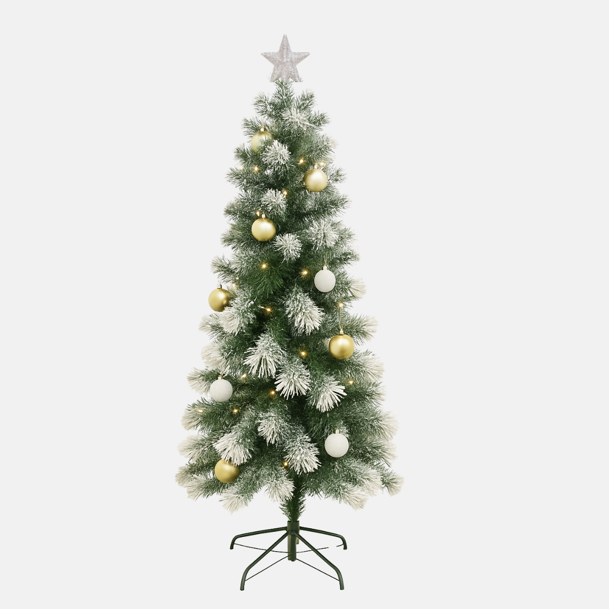 sapin de Noël enneigé 180 cm
