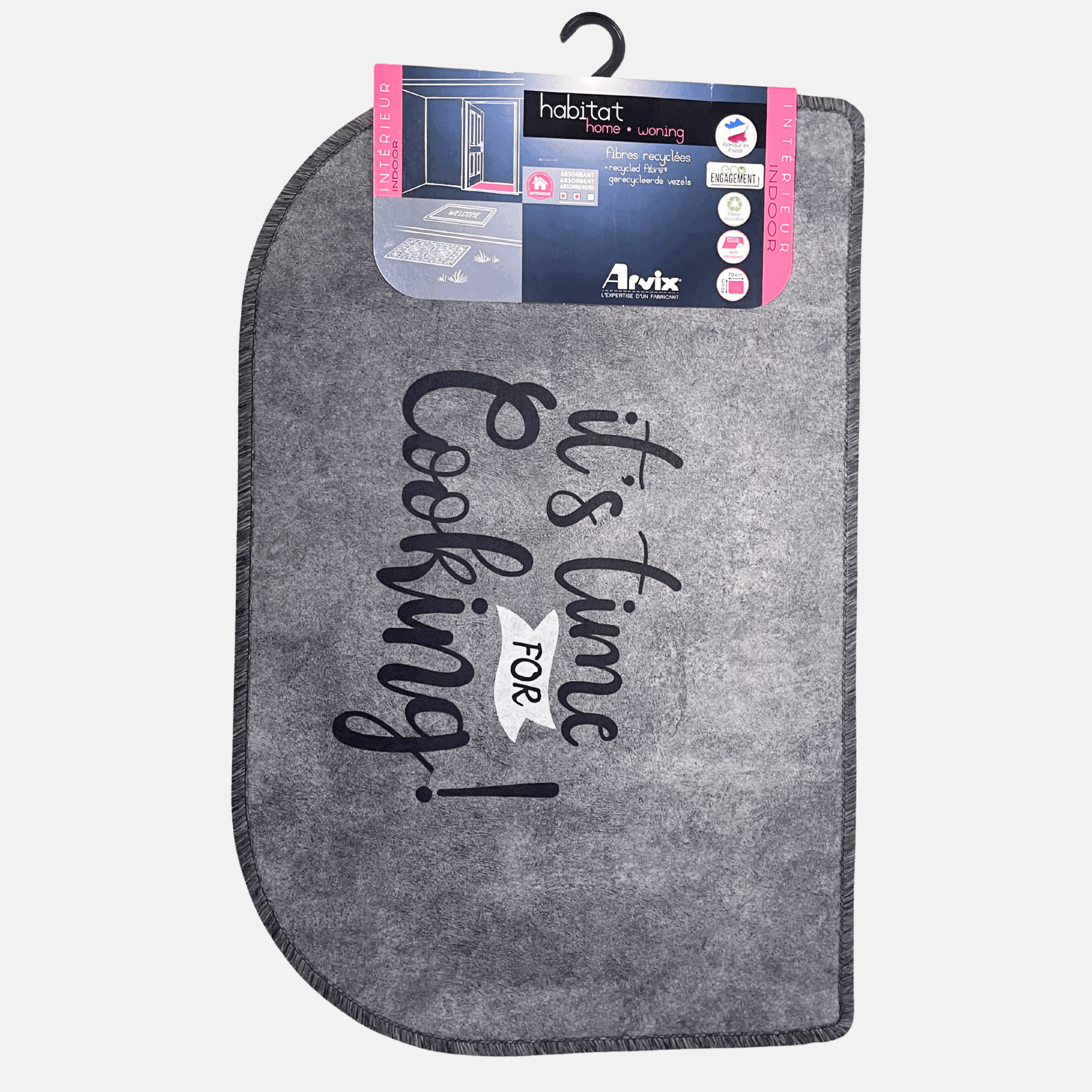 tapis entrée gris, tapis cuisine