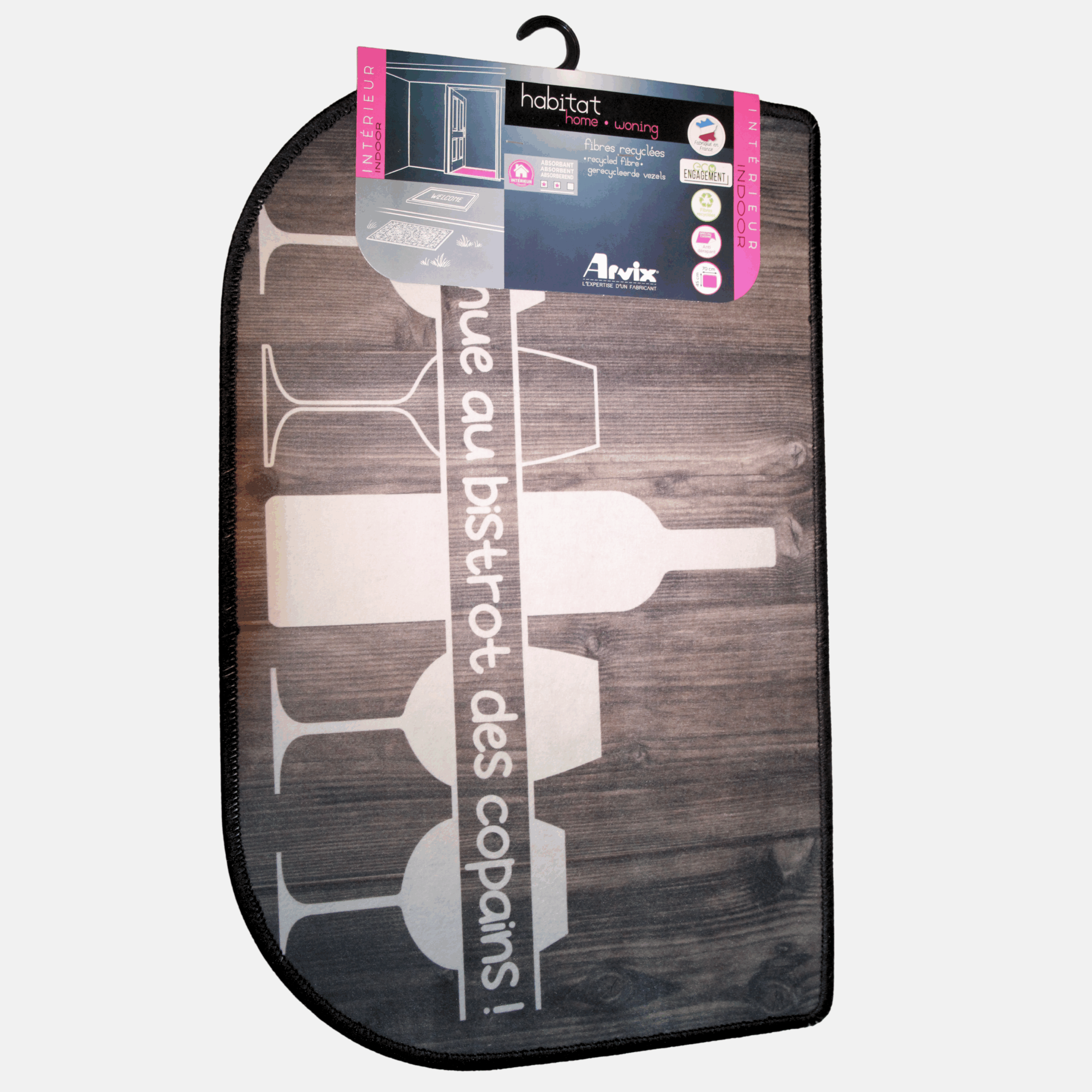 tapis entrée gris, tapis cuisine