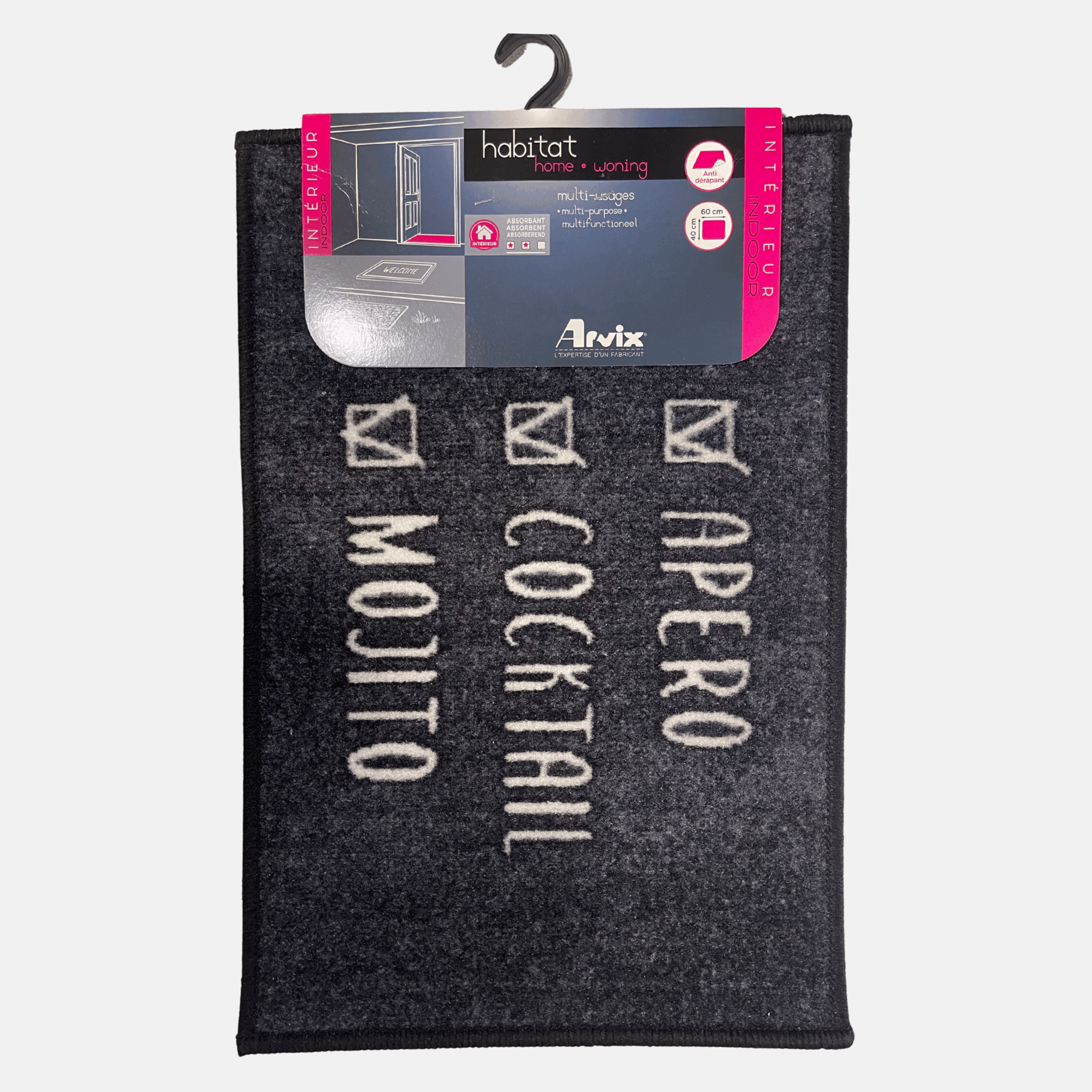 tapis apéro, tapis décoratif maison