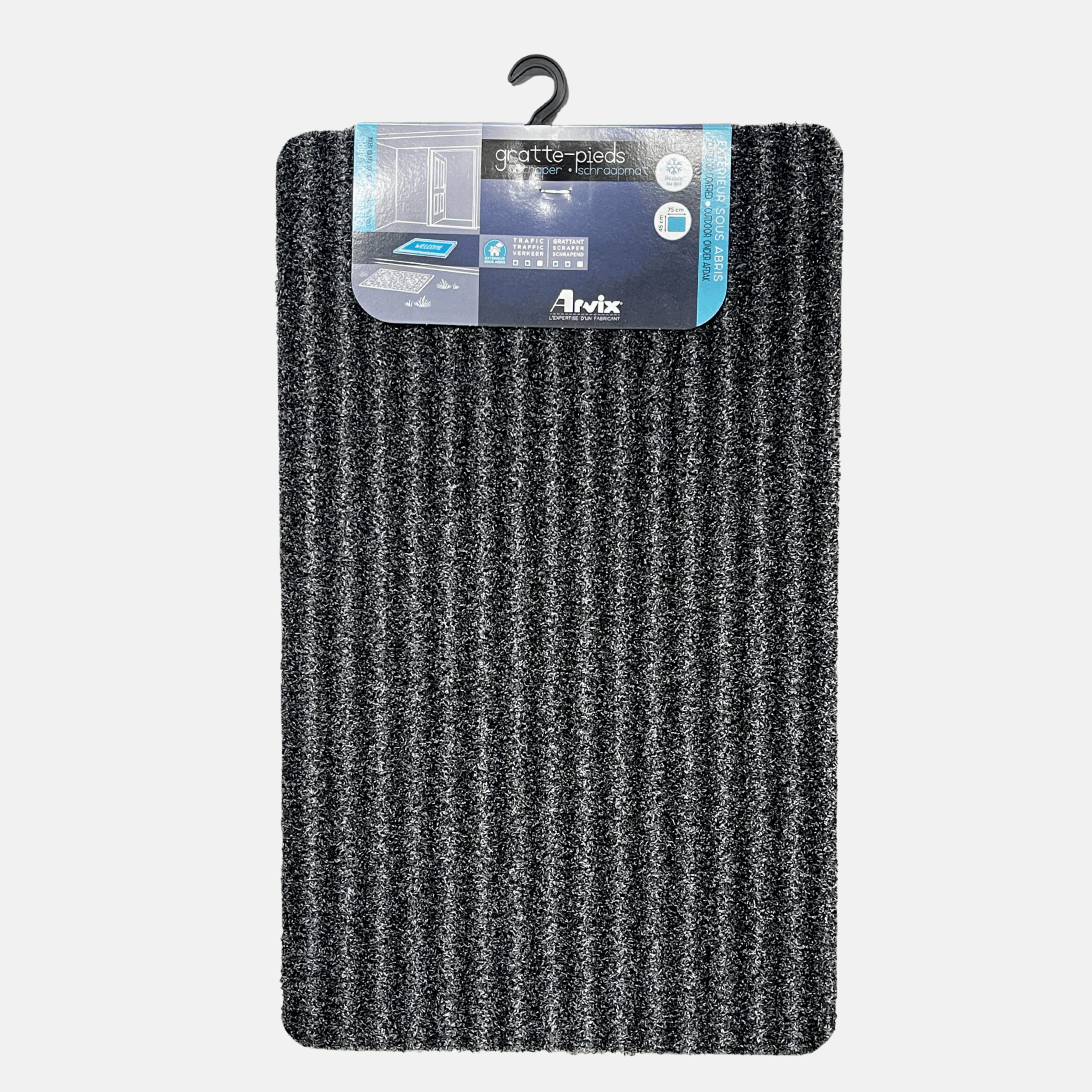 tapis grattant, tapis d’entrée 45x75, paillasson grattant
