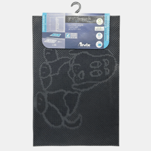 tapis gratte-pieds, tapis caoutchouc noir