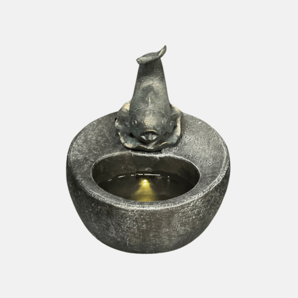 fontaine à eau intérieure, fontaine poisson décorative