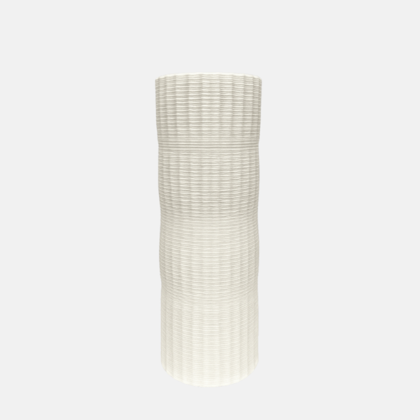 vase décoratif blanc, vase moderne blanc, vase minimaliste, vase déco pour fleurs séchées.