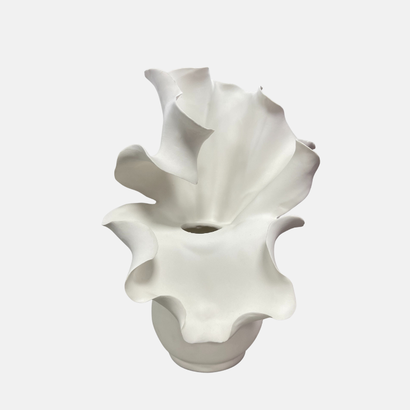 vase décoratif blanc, vase moderne