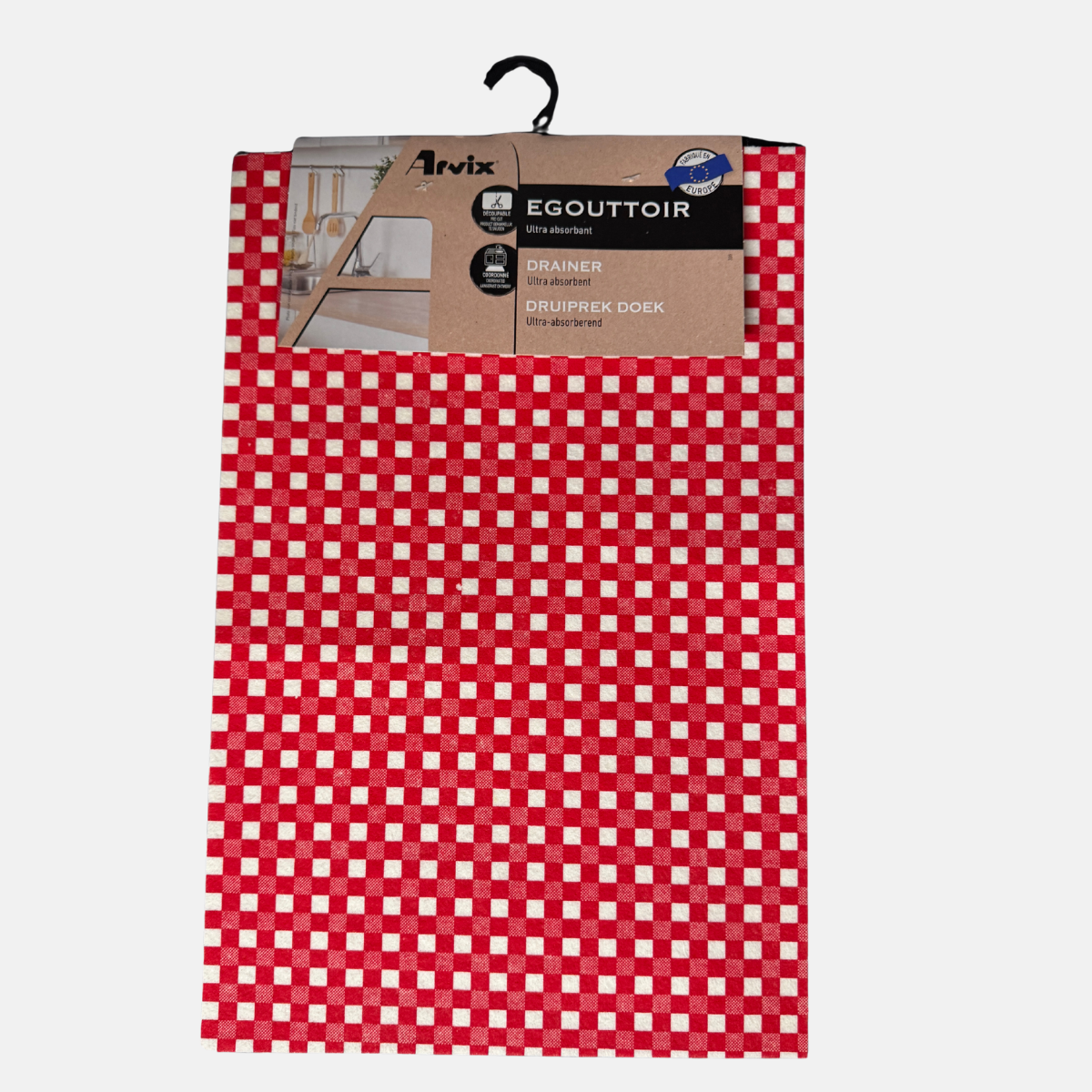 CU02141 TAPIS DEVIER CAOUTCHOUC RECYC tapis vaisselle absorbant