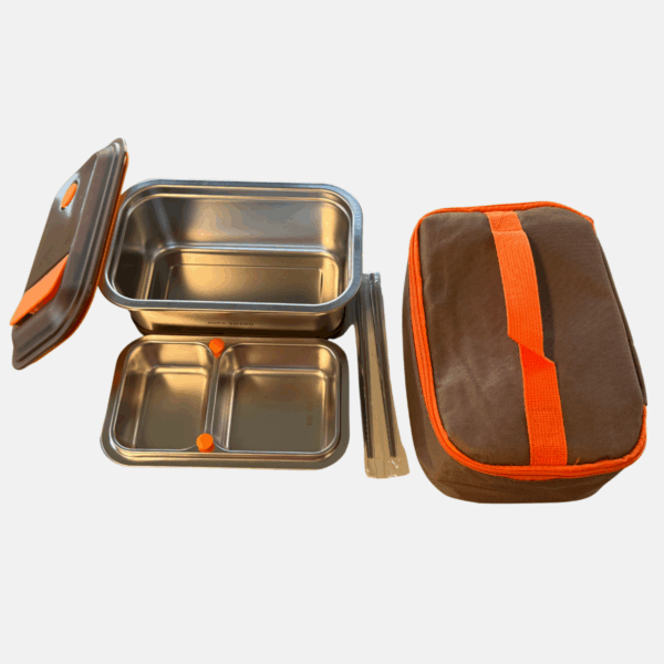 LUNCH BOX INOX 304 + SAC 1600ML – Image 1