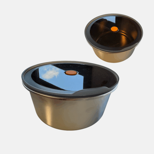 BOITE ALIMENTAIRE SOUS VIDE INOX 2200ML – Image 1