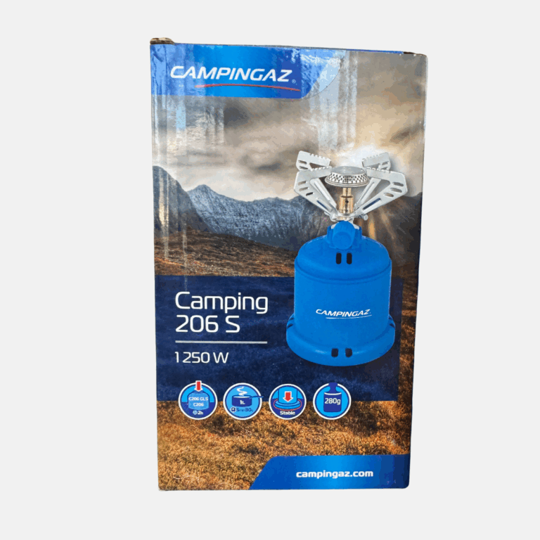 Campingaz Réchaud 206 S + 2 Cartouches C206 - Set Économique