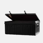 Cantine noire de 175 litres en tôle.