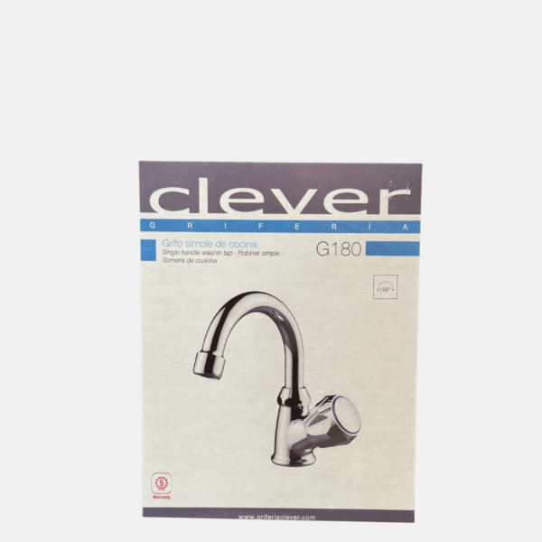 ROBINET LAVABO G180 EAU FROIDE 95MM – Image 1