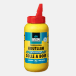 Colle à bois topspeed D2 en flacon de 750g de la marque BISON.