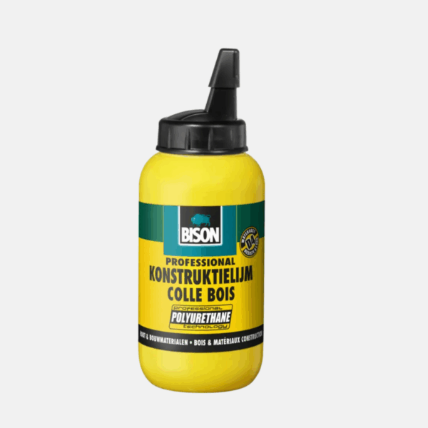 Colle à bois PU en flacon de 250g de la marque BISON.
