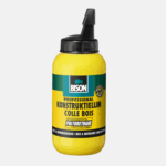 Colle à bois PU D4 en flacon de 750g de la marque BISON.