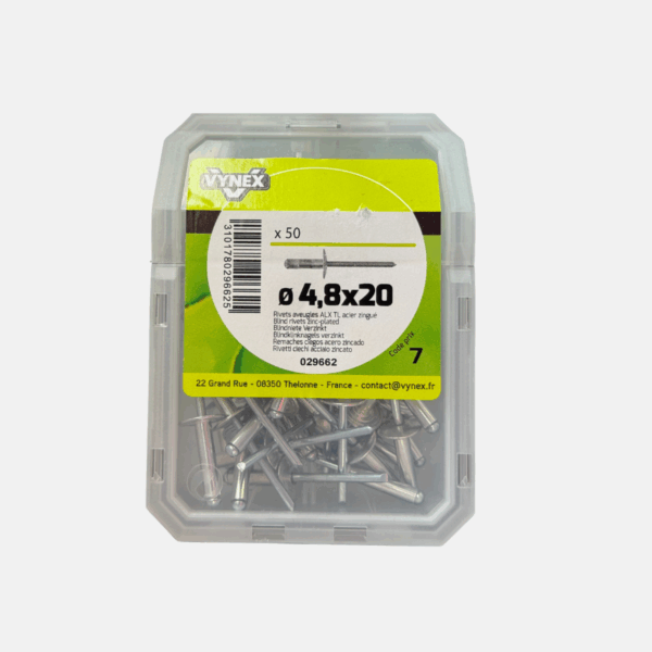 RIVET AVEUGLE TL 4.8X20 – Image 1